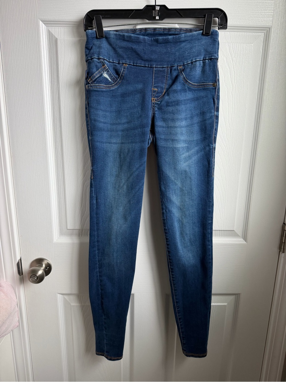 Rock & Republic Blue Stretch Denim Jeggings